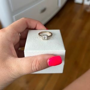 Pandora Rose Gold Ring - Size 6
